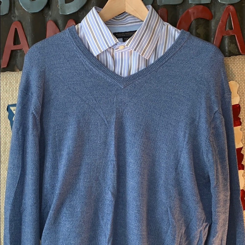 Jos. A. Bank merino wool sweater.